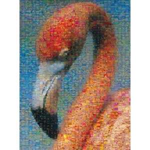  Buffalo Games Flamingo Photomosaic 1026 Piece Jigsaw Puzzle 