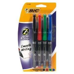  BIC Z4 Roller Classic .7mm Pen  Assorted, 24 Pens: Office 