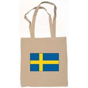  Sweden Swedish Flag Tote Bag Natural 