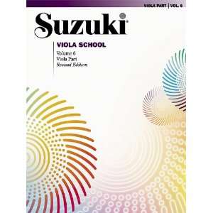  Alfred Suzuki Viola School Viola Part, Volume 6 Book 