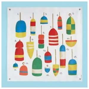   Kids Colorful Buoys Wall Art, One of the Buoys Banner: Home & Kitchen