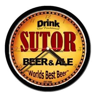  SUTOR beer and ale cerveza wall clock: Everything Else