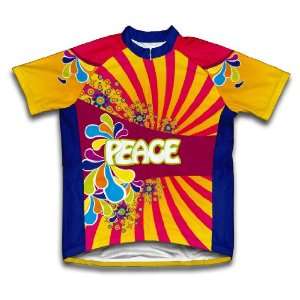 Flowery Peace Cycling Jersey for Men 