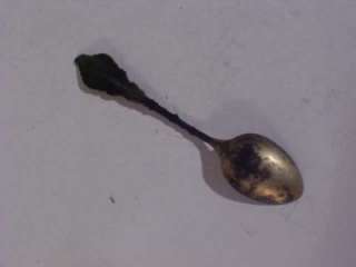 Antique Sterling Enamel Souvenir Spoon British Columbia  