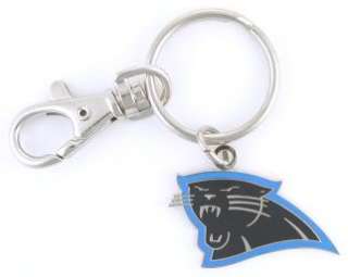 Carolina Panthers Key Chain with clip Keychain NFL New  