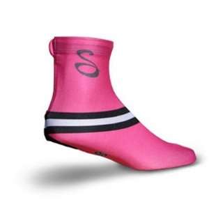 SockGuy Pink Aero Cycling Shoe Cover/Booties  Sports 