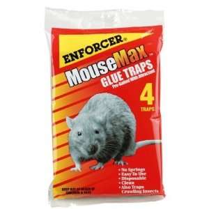  Enforcer MM 4 Mouse Glue Trap   4 Pack: Home & Kitchen