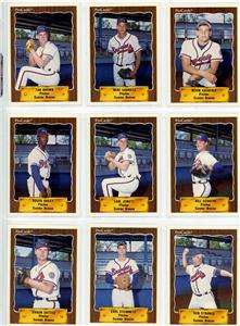 1990 Sumter Braves BILL SCHAFER Manhattan KS  