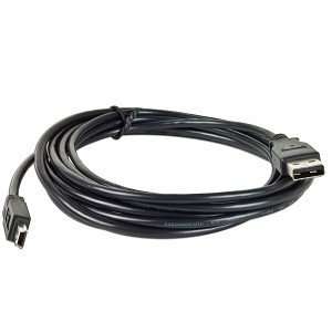   to 5 pin USB 2.0 Mini B (M) Cable (Black): Computers & Accessories