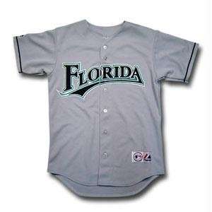   Marlins MLB Replica Team Jersey (Road) (Large): Sports & Outdoors