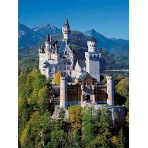    Ravensburger Sunny Neuschwanstein Castle Puzzle Toys & Games