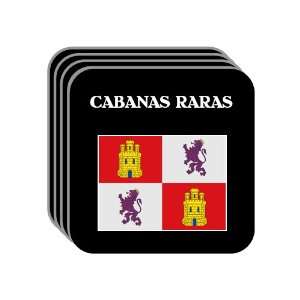  Castilla y Leon   CABANAS RARAS Set of 4 Mini Mousepad 