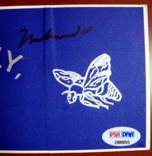 Muhammad Ali Autographed Signed Bumper Sticker PSA/DNA #D88893  