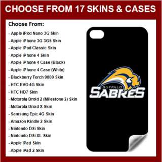 Buffalo Sabres Hockey   Skins & Cases (Apple, Blackberry, HTC, etc 