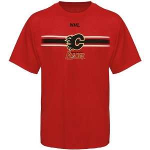  Calgary Flames Shirts  Majestic Calgary Flames Red Earned 