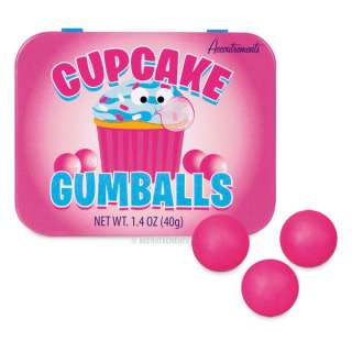   Gum balls Candy Treat Stocking Stuffer Pink Decorative Tin  