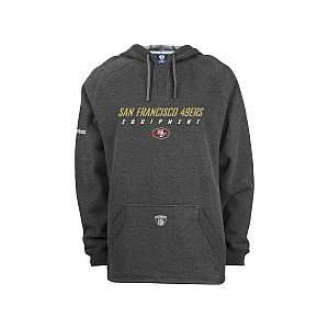   49ers Equipment Sueded Hooded Fleece Small: Sports & Outdoors