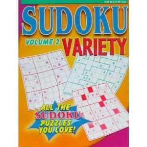  SUDOKU VARIETY VOL 2