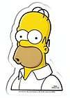 Simpsons Homer Face Car Magnet SMB285