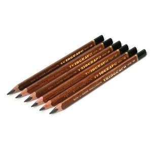  Koh I Noor Triograph Graphite Wooden Pencil   4B   Pack of 