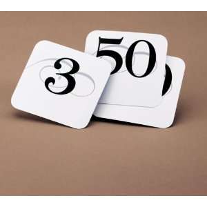 Cal Mil Table Number Cards (51 100) 