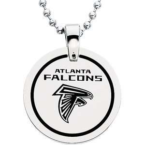   00mm Atlanta Falcons Team Name & Logo Disc W Chain: CleverEve: Jewelry
