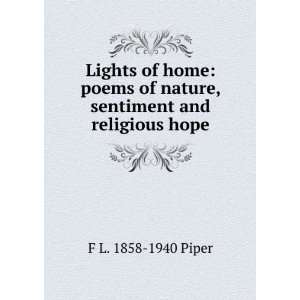  Lights of home poems of nature, sentiment and religious 