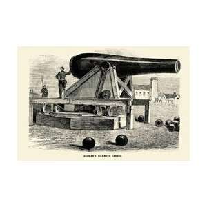  Rodmans Mammoth Cannon 28x42 Giclee on Canvas: Home 