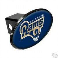 ST. LOUIS RAMS NFL HITCH COVER W/ LOCKING PIN NEW  