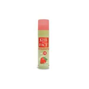  Strawberry Lip Balm SPF15 Kiss My Face: Health & Personal 