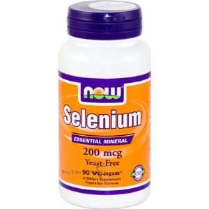  Now Selenium 200mcg, 90 Vcap