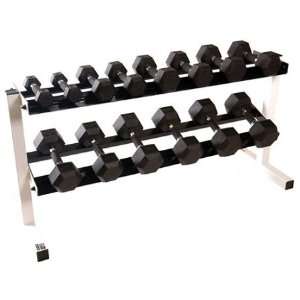  CAP 550 lbs. Urethane Hex Exercise Dumbbell Set (5   50 lb 