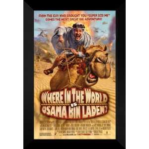 Where is Osama Bin Laden? 27x40 FRAMED Movie Poster