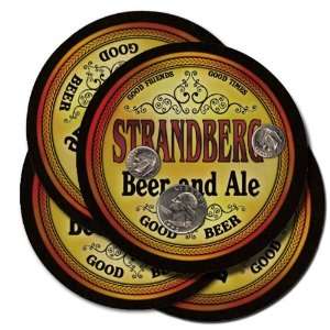  Strandberg Beer and Ale Coaster Set: Kitchen & Dining