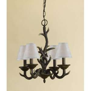  AF Lighting Stag Four Light Chandelier: Home & Kitchen