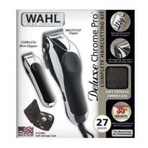  Wahl Deluxe Chrome Haircut Kit Size WAHL7952 Health 