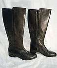 crew cadogan tall leather flat boots sz 10 sold