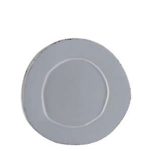  Vietri Lastra Gray Salad Plate 9 in (Set of 4): Home 