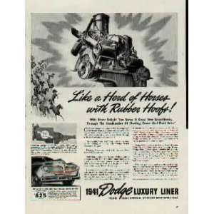 Like a Herd of Horses with Rubber Hoofs! .. 1941 Dodge Scotch 