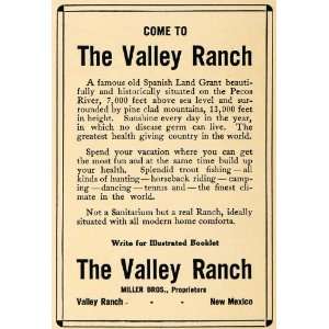   Ranch New Mexico Pecos River   Original Print Ad: Home & Kitchen