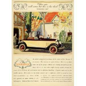  1927 Ad Marmon Motor Car Automobile 8 Woman Traffic 
