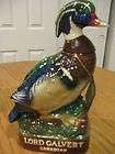 Lord Calvert Canadian Whiskey Decanter Bottle Wood Duck, NIB, 2nd in 