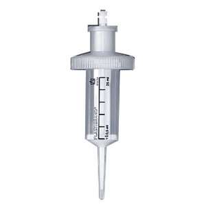 BrandTech 702380 Plastic PD Tip Non Sterile Syringe Tip, 25mL Capacity 