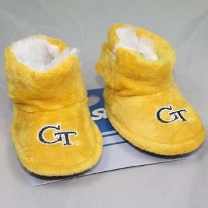 Georgia Tech Yellowjackets NCAA Baby High Boot Slippers:  