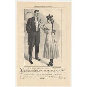 1905 Hart Schaffner & Marx Man Dress Suit Print Ad 