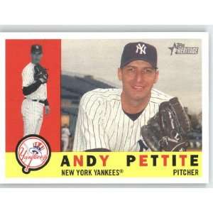  2009 Topps Heritage #35 Andy Pettitte   New York Yankees 