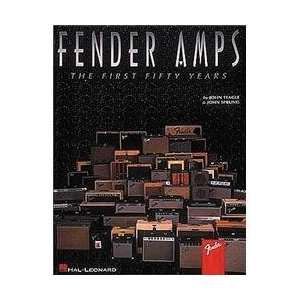 Hal Leonard Fender Amps The First Fifty Years Book 