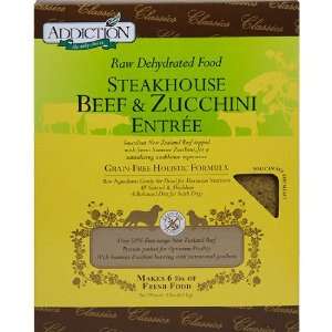  Addiction Steakhouse Beef and Zucchini, Dog Food, 2 lb 