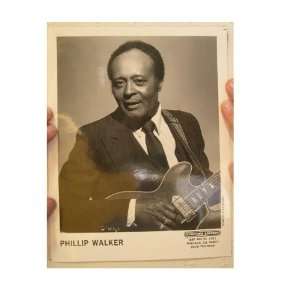  Phillip Walker Press Kit and Photo Blues 