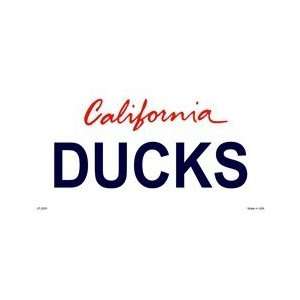  California State Background License Plates Ducks Plate Tag 